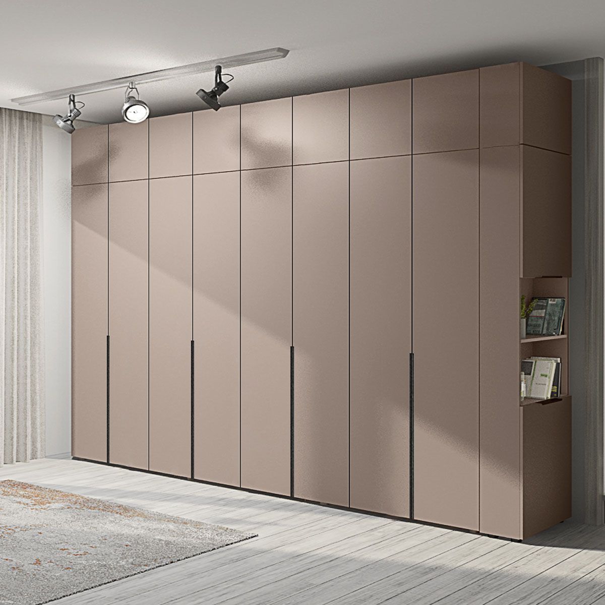 Шафа на замовлення Flex 3,2 метра ДСП фасад Тоффі в коридор - фото, ціна, купити,  