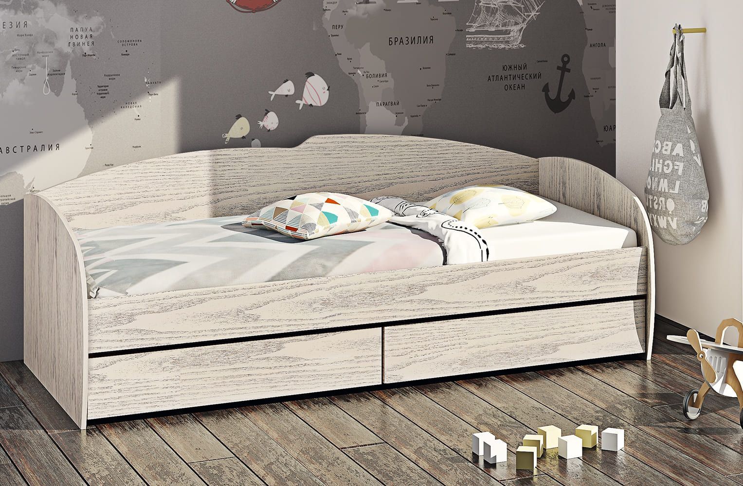 Ліжко К-117 односпальне - фото, ціна, купити,  