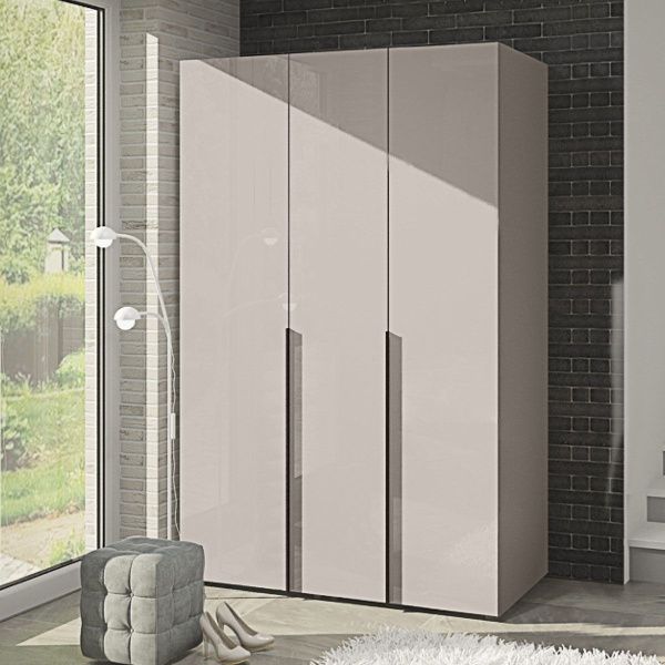 Шафа Еко Флекс 1.3 метра з ДСП фасадами Кашемір 3 дверна - фото, ціна, купити,  