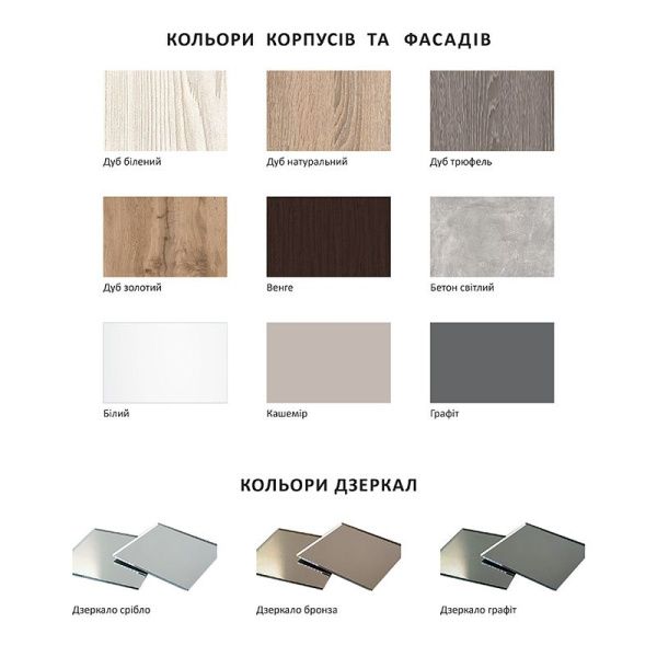 Шафа-купе 0,9 метра "ДСП" двохдверна колір білий - фото, ціна, купити,  