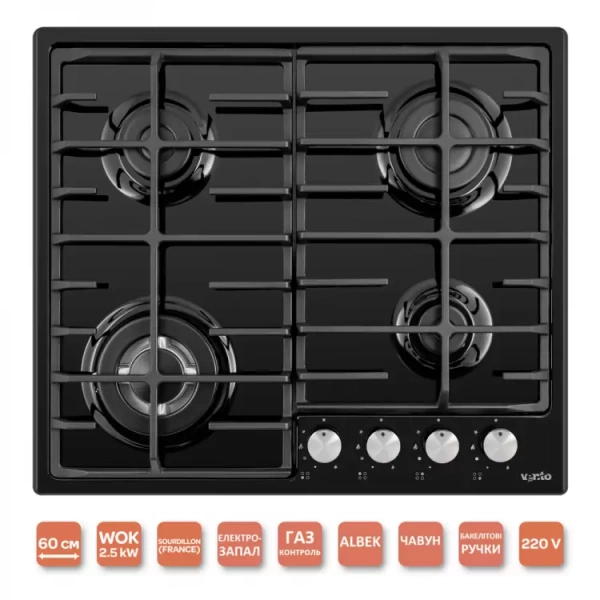 Варильна поверхня Ventolux HG640-DA3 CEST (AN) - фото, ціна, купити,  