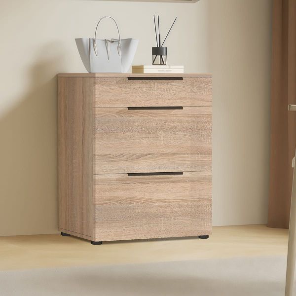 Низька тумба Flex 50 см ДСП фасад Дуб сонома в прихожу - фото, ціна, купити,  