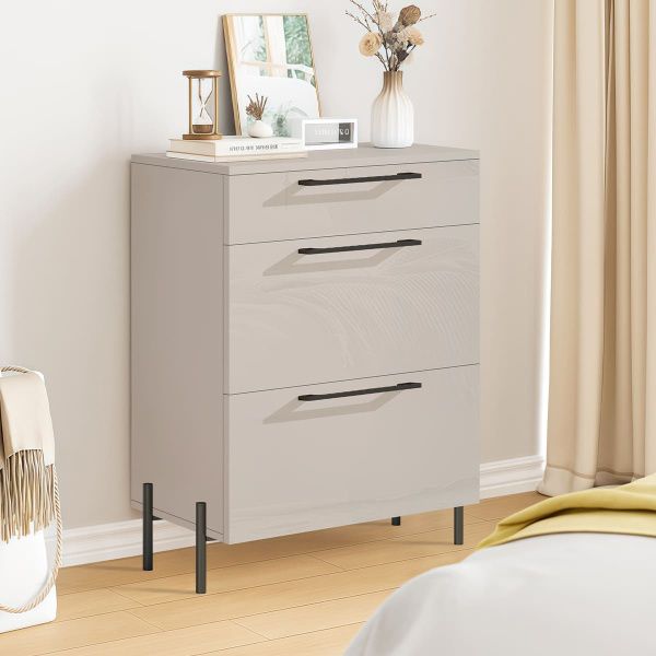 Тумба з шухлядами Flex 0.5 метра ДСП фасад Кашемір в спальню - фото, ціна, купити,  